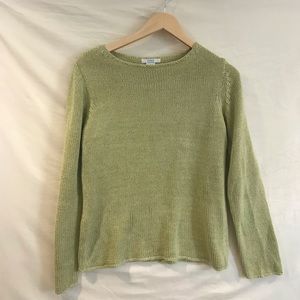 Light Green Knit Sweater